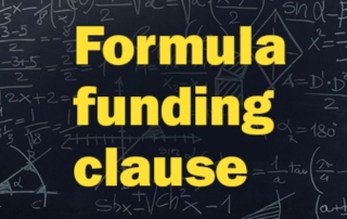 Formula Funding Clause