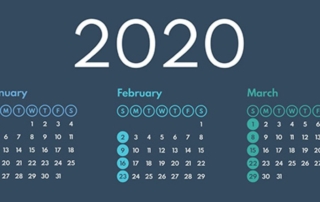 2020 Q1 Tax Calendar