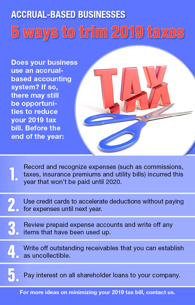 5 Ways to Trim 2019 Taxes