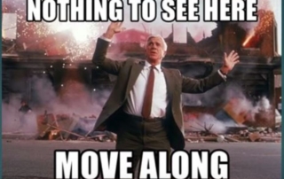 Coronavirus: Move Along, Nothing to See Here