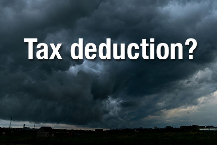 Casualty Loss Tax Deductions Can Only Be Claimed in Certain Situations