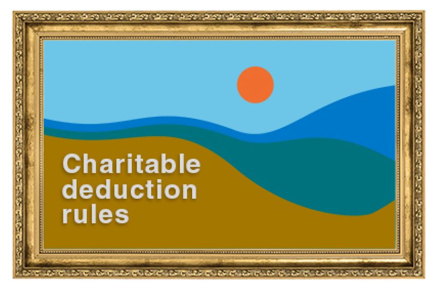 Tax Implications of Donating Artwork to Charity