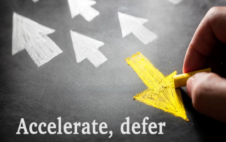 Ways Your Business Can Accelerate Taxable Income and Defer Deductions?