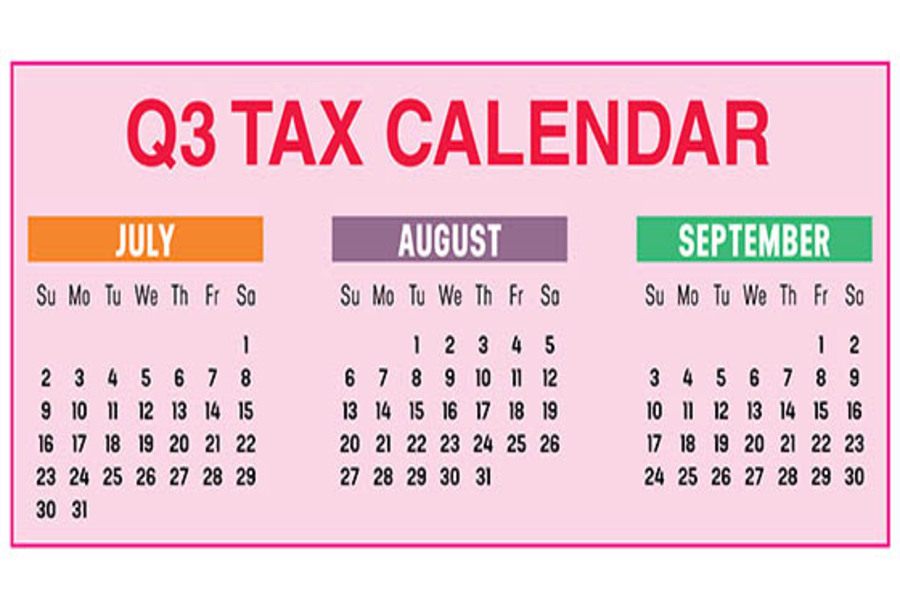 2023 Q3 Tax Calendar: Key Deadlines for Businesses and Other Employers