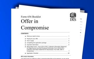 An Offer in Compromise Can Help Certain Taxpayers Resolve Tax Debt