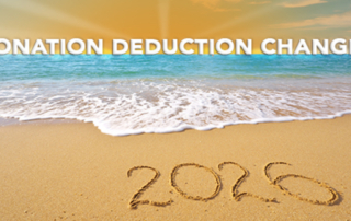 Changes to Charitable Donation Deductions Beginning in 2026
