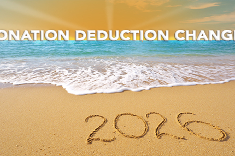 Changes to Charitable Donation Deductions Beginning in 2026